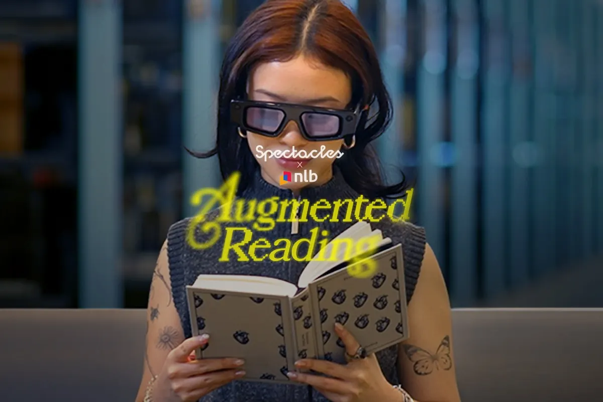 Augmented Reading · campaign key visual