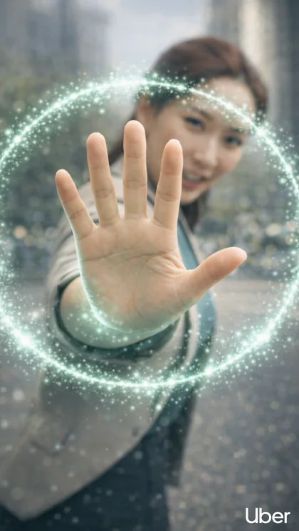 X × Uber Japan · AR capture 2