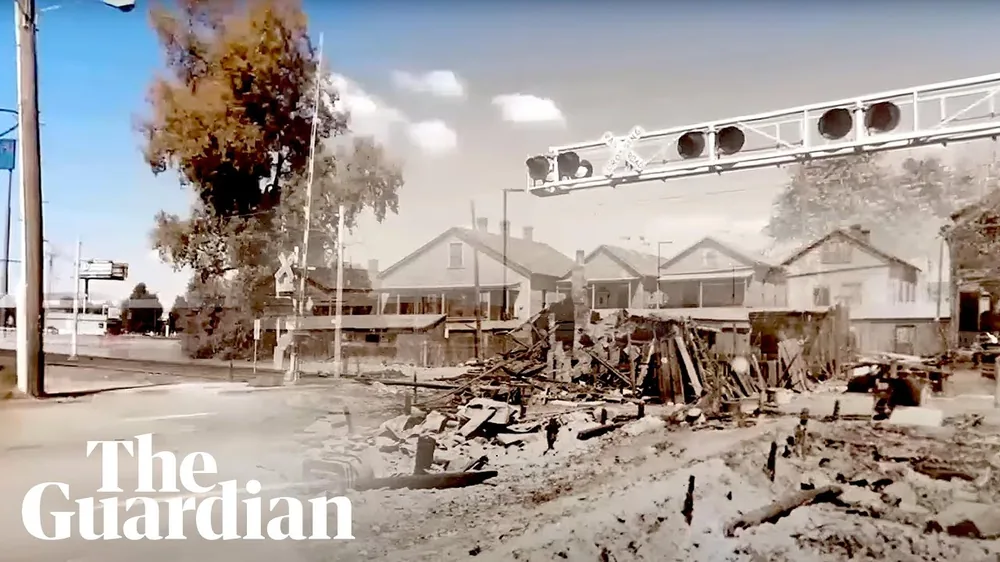 How white mobs firebombed homes and decimated a Black community in Illinois